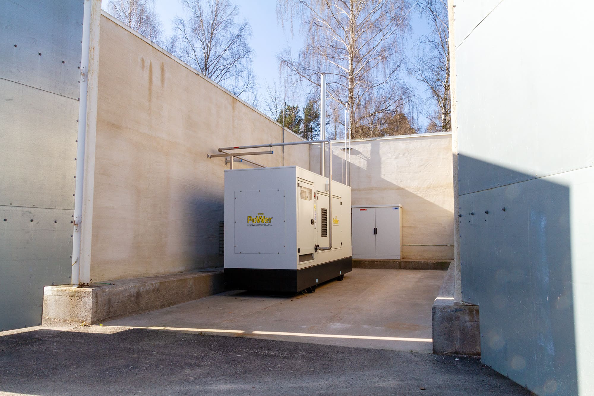 Reservkraftverk med biogas säkerställer kontinuerlig tillgång till elektricitet även vid strömbortfall och strömavbrott