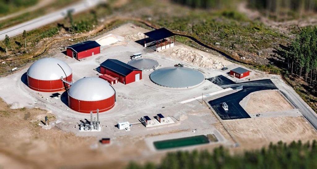 Alvesta Biogas produktionsanläggning