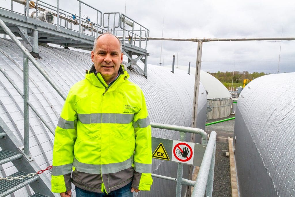 HZI i Jönköping producerar klimatsmart biogas av restavfall.